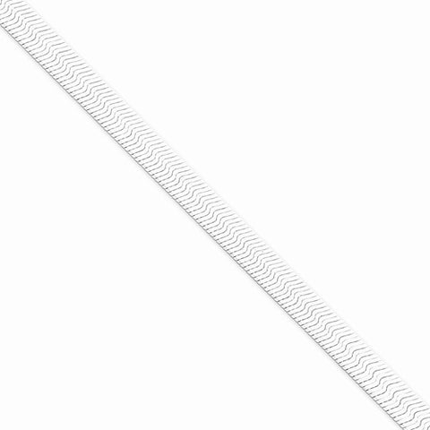 Sterling Silver Magic Herringbone Chain Bracelet