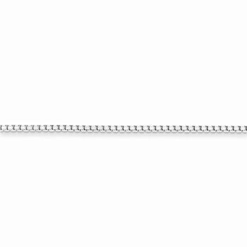 Sterling Silver Half Round Box Chain