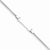 Sterling Silver Adjustable Baby Id Bracelet