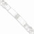 Sterling Silver Id Curb Link Bracelet