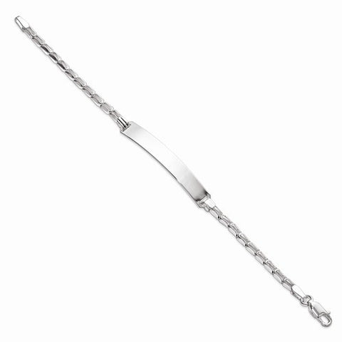 Sterling Silver Childrens Id Bracelet