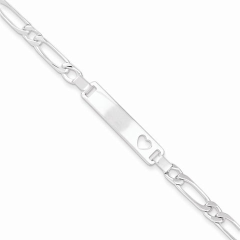 Sterling Silver Baby Id Bracelet