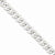 Sterling Silver Close Link Flat Curb Chain