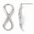 Sterling Silver Polished Ifinity Symbol Post Earrings