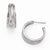 Sterling Silver Post Hoop Earrings