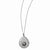 Sterling Silver Diamond-Cut and Textured Necklace