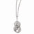 Sterling Silver Laser-Cut Necklace