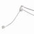 Sterling Silver Adjustable Love Chain