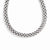 Sterling Silver Polished Mesh Necklace
