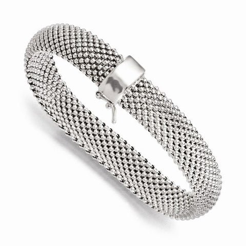 Sterling Silver Mesh Bracelet