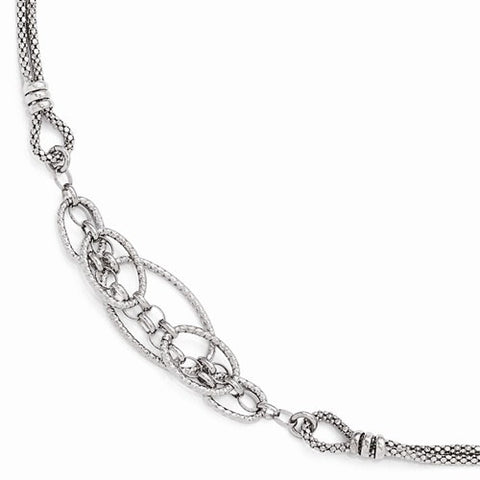 Sterling Silver Textured Bracelet