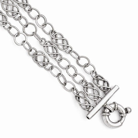Sterling Silver Multi-Strand Bracelet