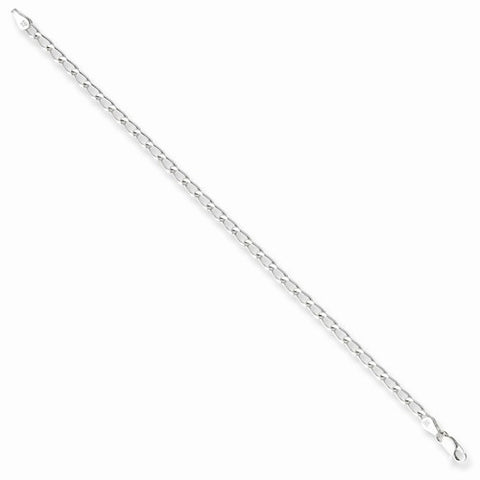 Amore La Vita Sterling Silver Rhodium Plated 3.2mm Open Link Charm