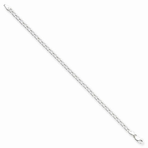 Amore La Vita Sterling Silver Rhodium Plated 4.3mm Open Link Charm