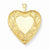 14k Gold Filled 2-Frame Heart Locket