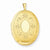 14k Gold Filled 26mm Oval Locket