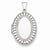 Sterling Silver Oval Locket