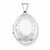 Sterling Silver Oval Locket