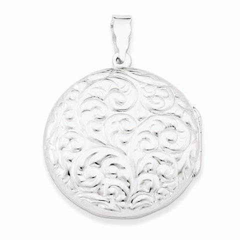 Sterling Silver Reversible Locket