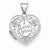 Sterling Silver I Love You Heart Locket