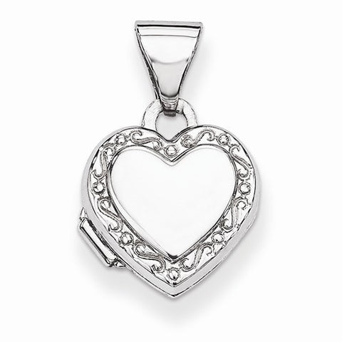Sterling Silver Heart Locket