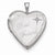 Sterling Silver 20mm Best Friend with Diamond Heart Locket