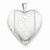 Sterling Silver 20mm Hands Heart Locket