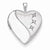 Sterling Silver 20mm D/C Heart Locket