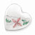 Sterling Silver Enamel Flower 4 Picture Family Heart Locket