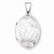 Sterling Silver Med Oval Locket