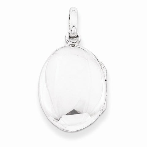 Sterling Silver Oval Locket