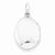 Sterling Silver Oval Locket