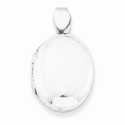 Sterling Silver Plain Locket