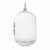 Sterling Silver Polished Rectangular Locket