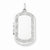 Sterling Silver Greek Key Border Rectangular Locket