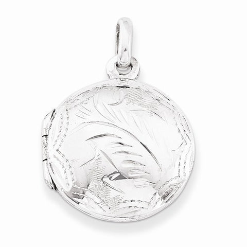 Sterling Silver Small Round Locket