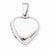 Sterling Silver Domed Heart Locket