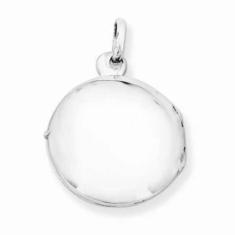 Sterling Silver Round Locket