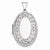 Sterling Silver Oval Locket