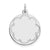 Sterling Silver Engraveable Round Disc Charm hide-image