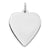 Sterling Silver Engraveable Heart Disc Charm hide-image