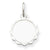 Sterling Silver Engraveable Disc Charm hide-image
