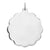 Sterling Silver Engraveable Disc Charm hide-image