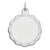 Sterling Silver Engraveable Disc Charm hide-image