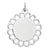 Sterling Silver Engraveable Disc Charm hide-image