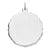 Sterling Silver Engraveable Disc Charm hide-image