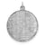 Sterling Silver Engraveable Round Patterned Disc Charm hide-image