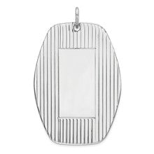 Sterling Silver Engraveable Disc Charm hide-image