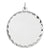 Engraveable Round Disc Charm in Sterling Silver