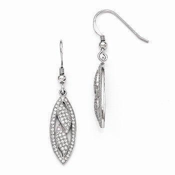 Sterling Silver CZ Earrings